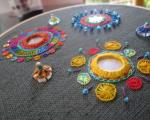 Индийская вышивка «Кантха» (Kantha)